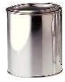 MET-03089-16 oz. - Paint Cans, Unlined, Metal, Qorpak - Case of 50
