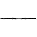 ACDelco Gold 8-71421 (89001153) Heavy Duty Black Five Bar Wiper Blade for Curved Windshields, 14.0 in
