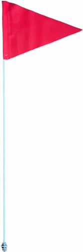 JLP 7' Foot Tall 5/16 Heavy Duty Flag Whip Yamaha Raptor Warrior YFZ450 laster ATV Whip Flag Can-am Red…, white