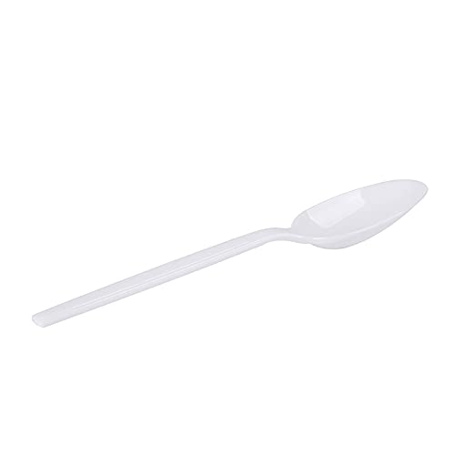 Disposable Individually Packaged Spoons White 7-Inch,Commercial Take Away Spoons,A Box of 100 Super Hard Mass Individually Wrapped Spoons - Thumbnail 6