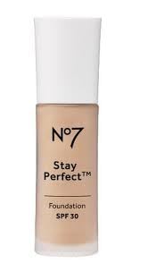 Boots No7 Stay Perfect Foundation 30ml - Calico