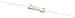 Mersen GSF-V Ceramic Time-Delay Electronic Fuse with 1-1/2" Axial Lead, 250VAC, 1500A IR, 6-3/10 Ampere, 5mm Diameter x 20mm Length