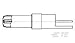 1663535-1, PIN Contact Assy,Coax,Size 5, Rear Release,Posted,ARINC 600 (1 Items)