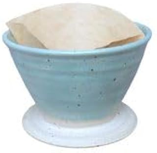 Coffee filter holder dripper pourover hand thrown stoneware pottery pour over ceramic handmade ready to ship