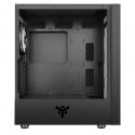 Case  VERTIBRA V210 - Gaming Middle Tower, 12cm ARGB fan, 2xUSB3, Side Panel Temp Glass - Case PC - Immagine 4