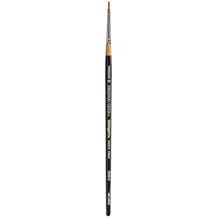 KINGART Premium Original Gold 9500-0 Filbert Series Artist Brush, Golden Taklon Synthetic Hair, Short Handle, for Acrylic, Watercolor, Oil and Gouache Painting, Size 0