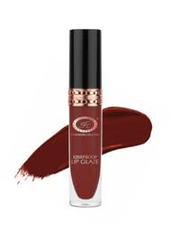 Image of Fashion Colour Kissproof Lip Glaze Lipstick | Upto 12 Hours Stay | Velvet Texture | Non Transfer Lipstick Waterproof | Highly Pigmented | Lipstick For Women | 7g (New ruby)