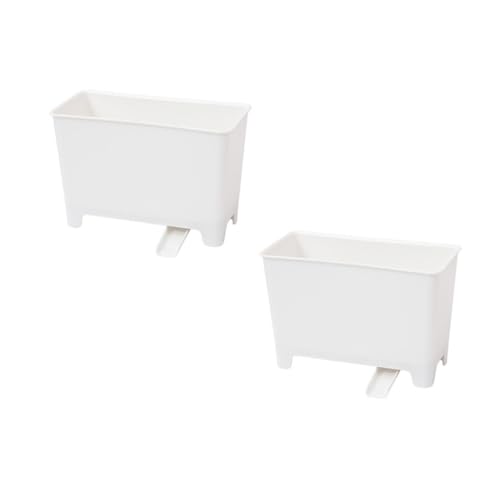 Cabilock 2 piezas de botes de basura para fregadero de cocina