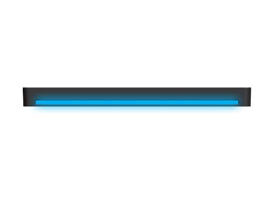 Image of Ajanta Digital Electric Wall Clock with Time, Temperature, Date & Day | RGB LED Night Light Display | USB Type-C Charger | 12 /24H Format & Snooze (Blue)