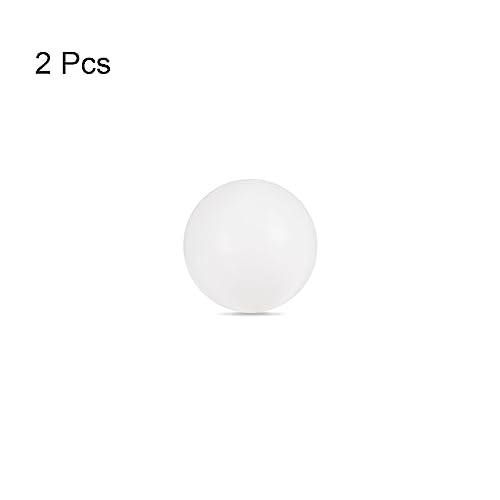 sourcing map 2Stk PA6 Nylon Solid Plastik Bälle 25mm G3 Präzision Lager Kugel