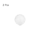 sourcing map 2Stk PA6 Nylon Solid Plastik Bälle 25mm G3 Präzision Lager Kugel