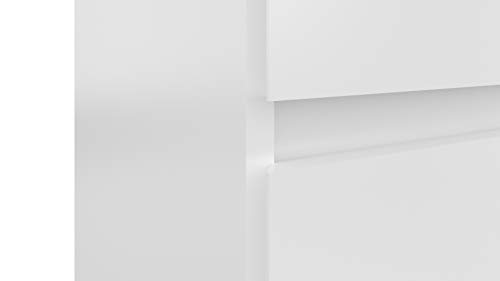 Amazon Brand - Movian Argenton - Wall-mounted Bathroom Cabinet, 2-Doors 4-Shelves, 30 x 27 x 140 cm, White Amazon Brand - Movian Argenton - Wall-mounted Bathroom Cabinet, 2-Doors 4-Shelves, 30 x 27 x 140 cm, White