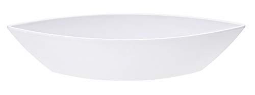 miamiXa Kunststoff-Schalen in 3 Größen · grau oder weiß · Dekoschalen · sehr stabil · mit allerlei Deko zu verwenden oder zum dekorieren eines Gutscheingeschenkes (weiß, 6,5 x 11 x 32 cm) miamiXa Kunststoff-Schalen in 3 Größen · grau oder weiß · Dekoschalen · sehr stabil · mit allerlei Deko zu verwenden oder zum dekorieren eines Gutscheingeschenkes (weiß, 6,5 x 11 x 32 cm)