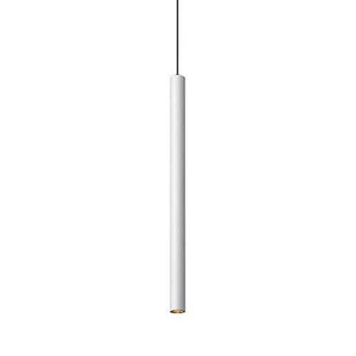 Lampada a Sospensione LED Moderna Barra Tubolare Lunga Altezza Regolabile per Isola Cucina Soggiorno Loft (Stile B 60cm