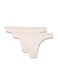 Produktbild Amazon-Marke: Iris & Lilly Damen Tanga aus Mikrofaser, 3er-Pack, Rosa (Soft Pink), XL, Label: XL
