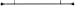 AmazonBasics - Barra de cortina de 2,54 cm de diámetro, con terminales...