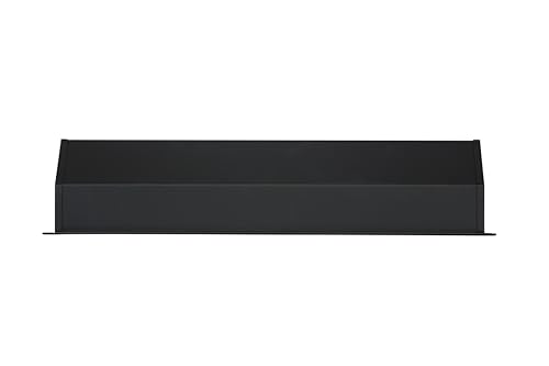 Grille de ventilation linéaire noir 30 x 9 cm de cheminée insert et poêle - 7