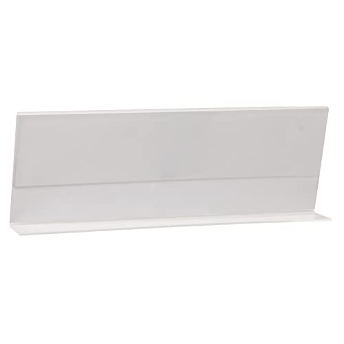 Neil Enterprises Inc. 10" X 3.5" Acrylic Bent Easel Frame - Pack Of 12 Clear #TOP5