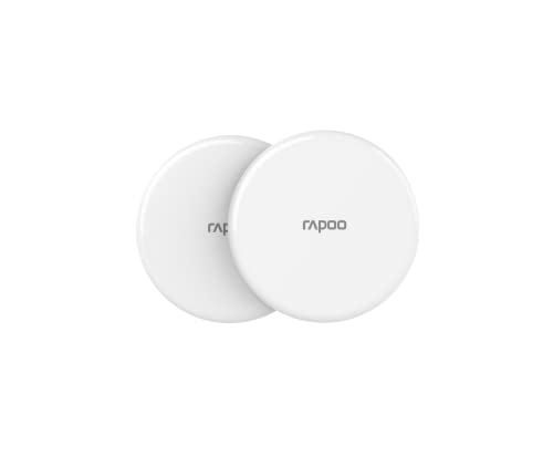 Rapoo XC105 Blanc Lot de 2 chargeurs QI sans Fil Cover