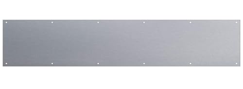 SUMBIN Stainless Steel 304 Door Kick Plate for Interior and Exterior Doors 8 x 34 fits Front or Back Door - Door Kick Plates Beautiful and adds Scratch Protection 1PC
