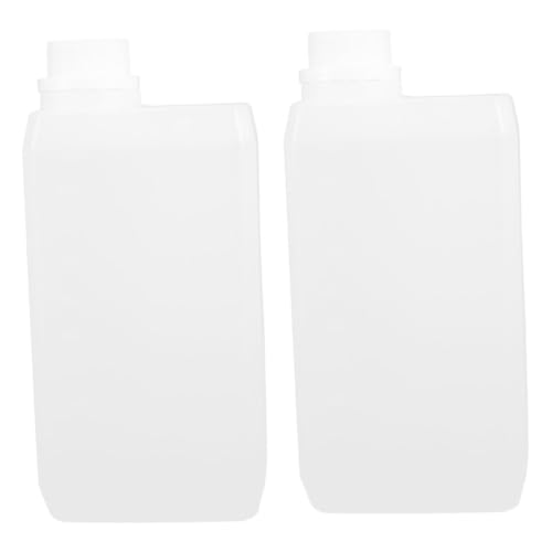 Alipis 1000ml Hdpe Bottles Caps Empty Liquor Bottles for Water Oils Wine Reusable Containers