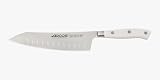 ARCOS Rocking Santoku Knife 7 Inch Stainless Steel. Japanese Professional Kitchen Knife for Cutting...