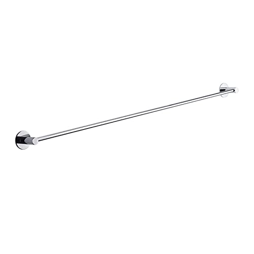 Toallero cromado de pared para baño con barra de 30 cm de longitud 2