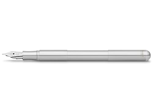 Kaweco SUPRA stylo plume exclusif en acier inoxydable avec sa boîte métal rétro