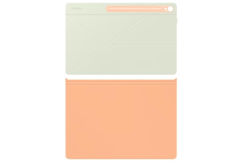 Smart Book Cover Hybride Orange pour Samsung Galaxy Tab S10 FE+