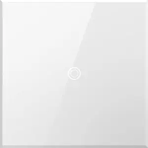 Adorne White Glass 15A iTouch Light Switch