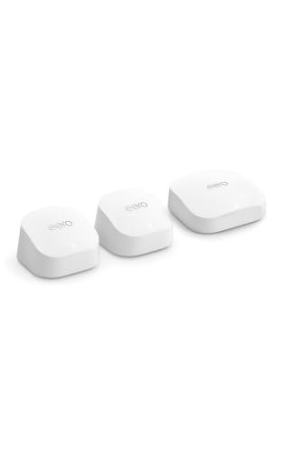 Amazon eero Pro 6E (1-pack) + Amazon eero 6+ (2-pack)
