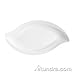 GET Enterprises ML-211-W San Michele White 20" x 12" Platter