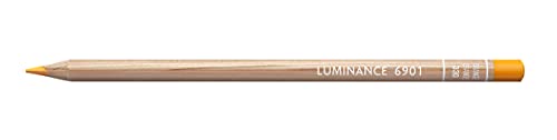 Image of CARAN DACHE LUMINANCE 6901 THE MOST LIGHTFAST PERMANENT COLOUR PENCIL EVER DESIGNED FOR PROFESSIONAL ARTIST (ORANGE)