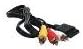 PS3 Sony Playstation3 PS3/PS2/PSX AV Composite to RCA Cable for Cecha01 Cechb01 Ceche01 Cechg01 cechp01 cechl01 cechk01 & all slim models