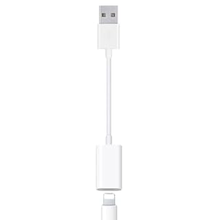 Fidioto USB Male to Lightning Female Audio Adapter Cable Type A to Lightning Dongle Converter Support Volume Control Mic Compatible with MacBook Computer PC Headphone,Earphones, Earbuds, and More