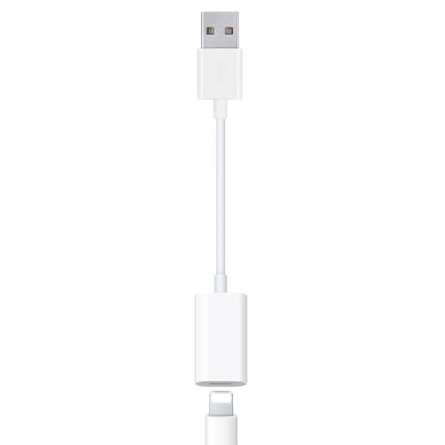 Fidioto USB Male to Lightning Female Audio Adapter Cable Type A to Lightning Dongle Converter Support Volume Control Mic Compatible with MacBook Computer PC Headphone,Earphones, Earbuds, and More by Fidioto - Used condition - US$12.74