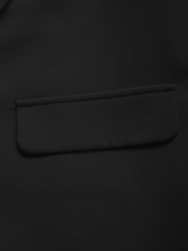 Women's 2023 Fall Outfits Spring/Fall Shawl Collar Single Button Blazer Business Casual3