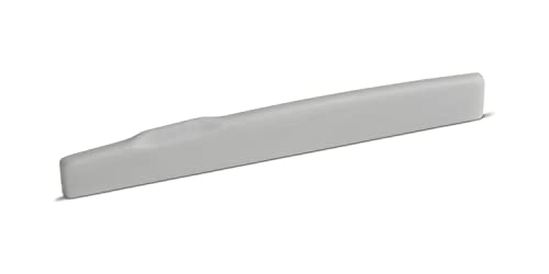 71.5 x 10 x 3.3 mm Bone 12 Inch Radius Saddle – Fits Some Post-2000 Gibson® Guitars with Undersaddle Pickup