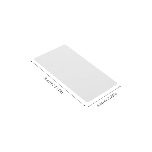 Tarjetas de presentación metálicas en blanco para crear tarjetas de visita elegantes y únicas 2
