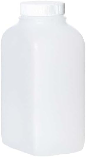 Pre-Cleaned Oblong Wide-Mouth Bottle, HDPE, Level 1, 1000 mL; 116/CS