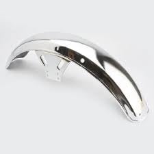 A.K Front Mudguard for Yamaha RX100/135/5 Speed (Chrome) (1pc)-picture-37