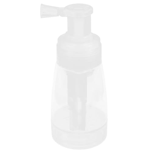 LOLIPPYY Flacon Pulvérisateur Poudre 180 Ml Rechargeable Buse Fine, Récipient En Plastique Pour Poudre Médicinale, Adapté Au Salon Et Usage