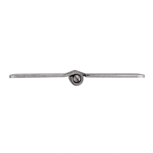 Door Hinges for Interior Doors 6-Pack 4-inch x 4-inch, Rounded 1/4-inch Radius Steel Door Hinge, Satin Nickel - Image 3