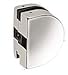 C.R. LAURENCE PTH26PS CRL Polished Stainless PTH Series Glass Mounted Patch Lock Keeper