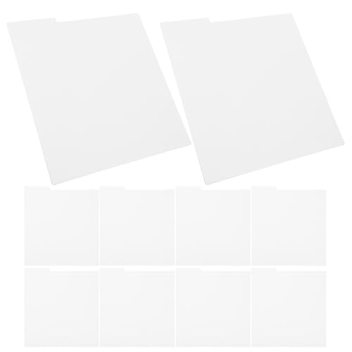 Divisores de PVC impermeables WOONEKY para organizar vinilos y documentos 2
