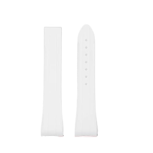 Bracelet silicone bleu 20mm résolvant le vide du boîtier