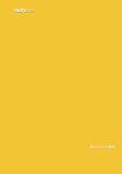  ABNotes Squared 7M XL B5 Yellow HC: Quaderno B5 a quadretti 7 mm (0,7 cm) senza margine - Giallo - Grosso 400 Pagine - Fogli spessi
