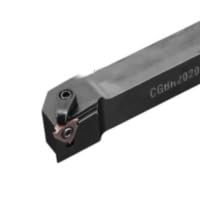 1pc CGBR1616H16(32) 16 * 16 * 100MM External Grooving Turning Slotting Tool Holder for Lathe Machine CNC Cutting Turning Tool Set Holder(CGBR1616H32)