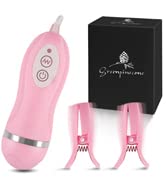 Greenpinecone Nippelklemmen, vibratoren, voor clitoris en G-spot-stimulatie, siliconen, dubbele motor, tepelklemmen met 10 vibratiemodi, borststimulatoren, erotiek SM, seksspeelgoed voor vrouwen, mannen - Afbeelding 4