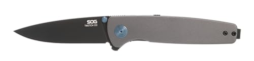 SOG Twitch III/Gunmetal Gray + Blue + Black/Blister Pack